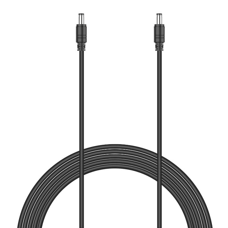 Solar Charge Cable DC5521 Male To DC5521 Male